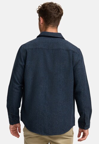 INDICODE JEANS Regular fit Overhemd ' Lui ' in Blauw