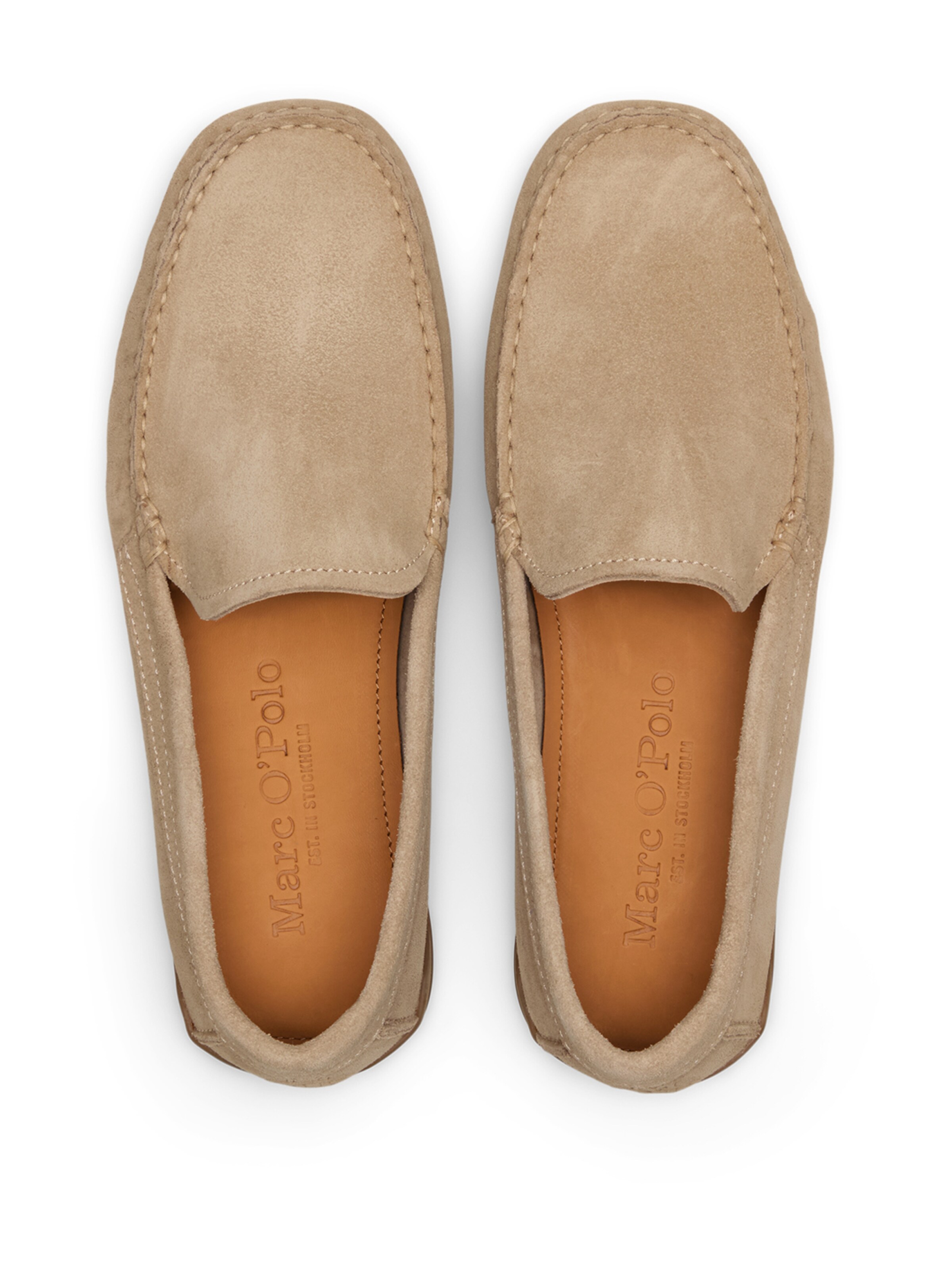 Marc O'Polo Mockasin i beige