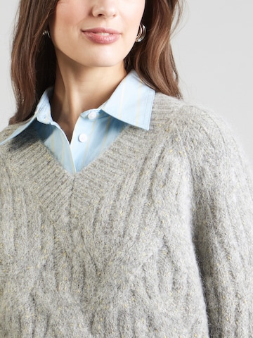 MOS MOSH Пуловер 'MMUnnur Hale' в сиво