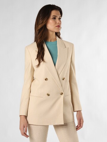 BOSS Blazer ' Jarmina ' in Beige: front