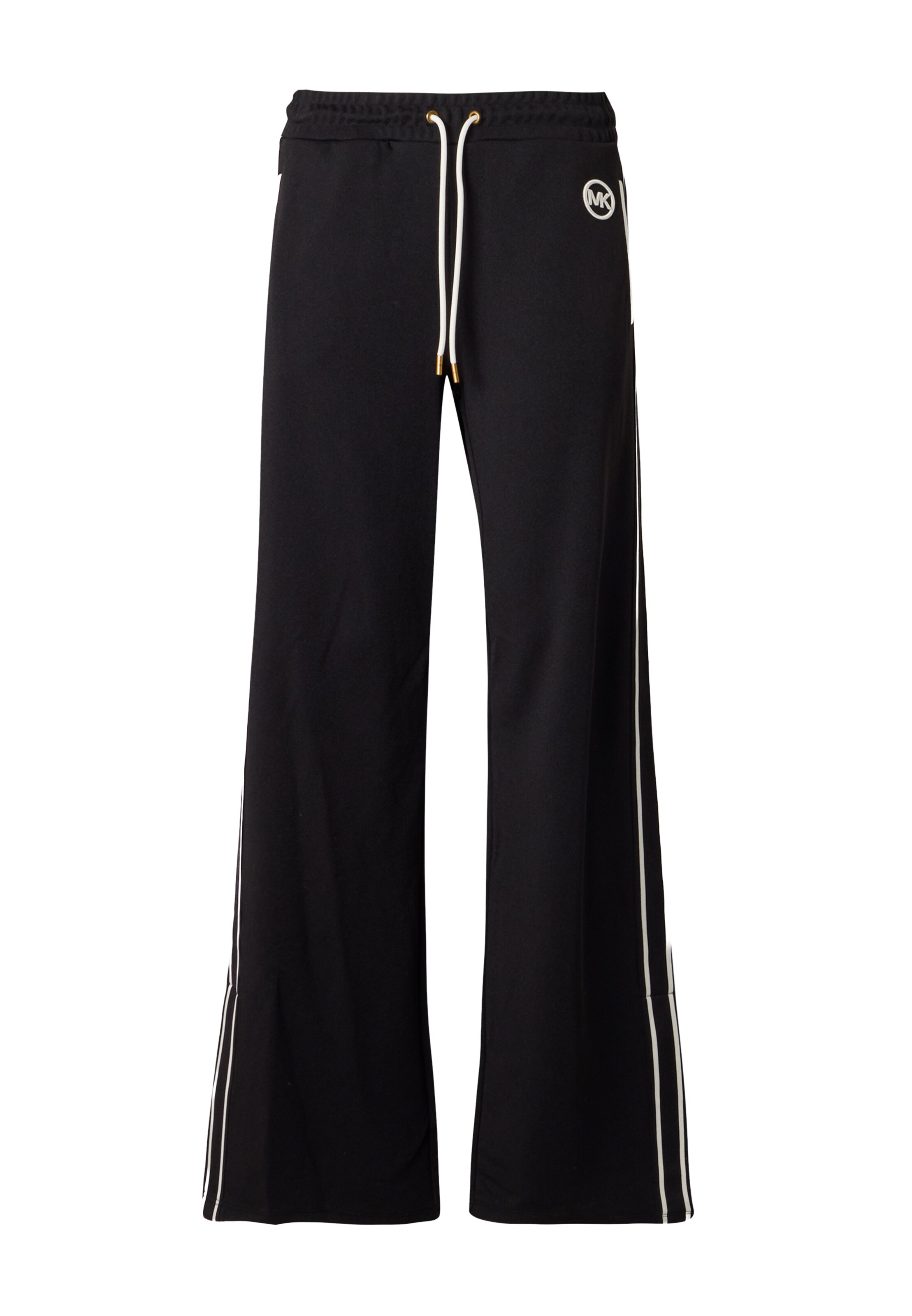 MICHAEL Michael Kors Flared Broek in Zwart: voorkant