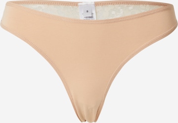 Trendyol Stringit värissä ruskea: etupuoli