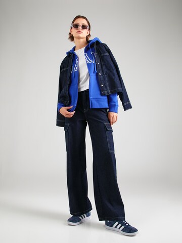 GAP Sweatjacke in Blau