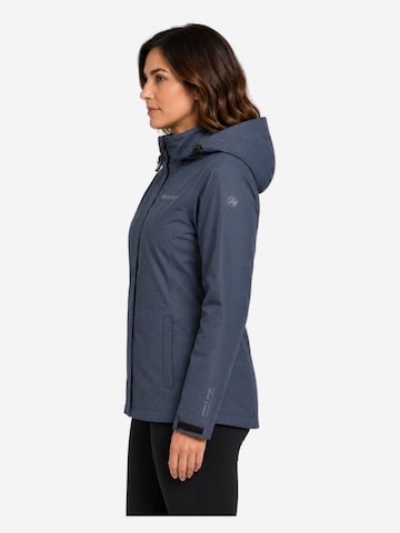 deproc Winter jacket 'Outdoorjacke LAVAL Damen Regenjacke, Wanderjacke' in Blue