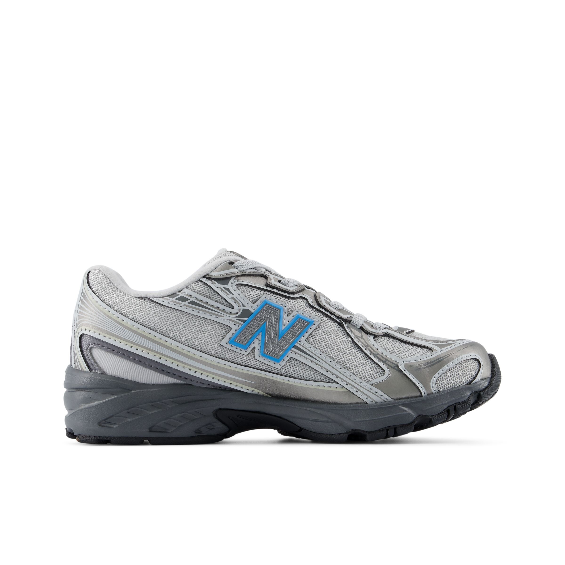Baskets '740' new balance en argent