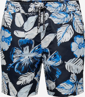 Only & Sons Swimming shorts 'ONSThor' in Blue: front