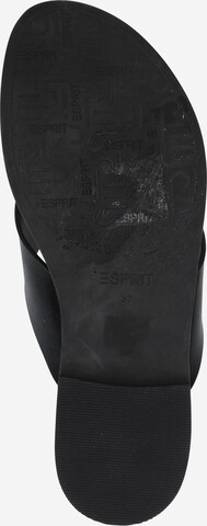 ESPRIT T-Bar Sandals in Black