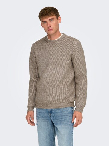 Only & Sons - Jersey 'ONSTegan' en verde: frente