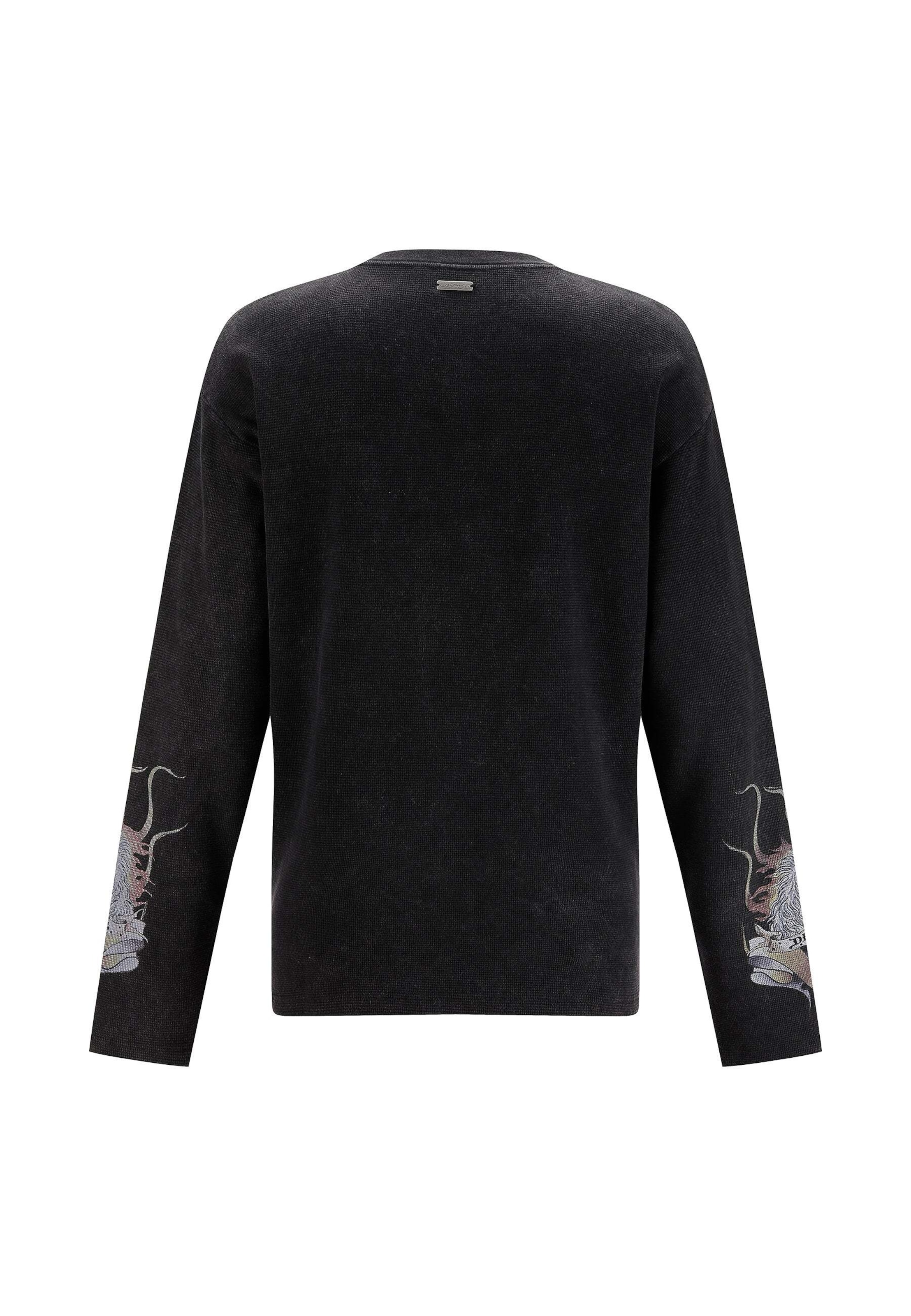 Ed Hardy T-Shirt in Schwarz