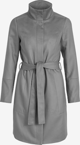 VILA Between-Seasons Coat in Grey: front