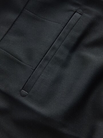 Regular Pantalon à plis Next en noir