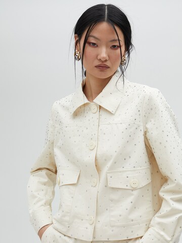 Veste mi-saison Lola Casademunt en blanc : devant