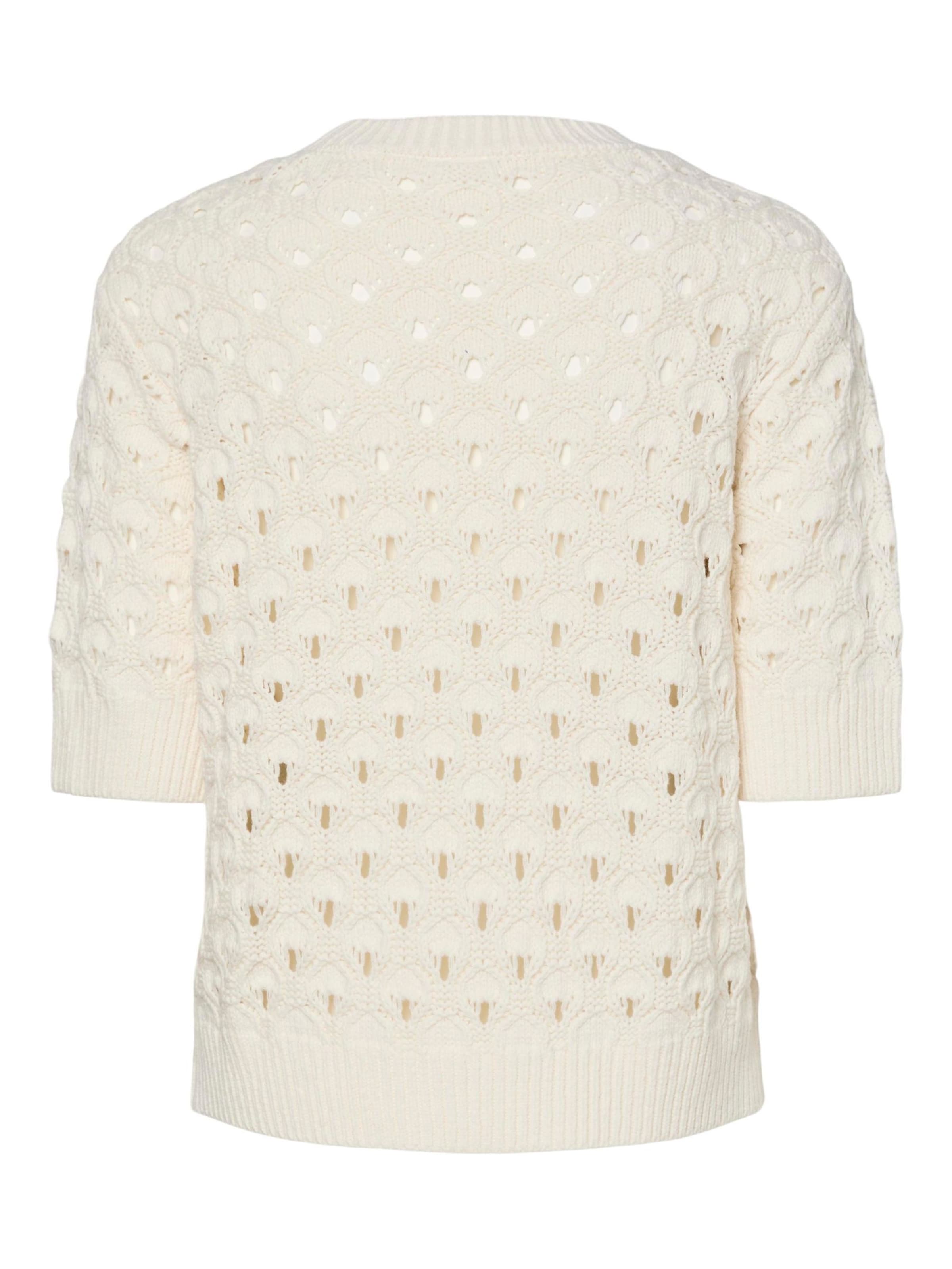 YAS Sweater 'YASMansa' in White