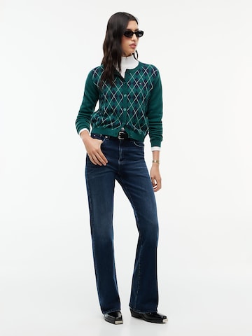 Tommy Jeans Knit Cardigan in Green