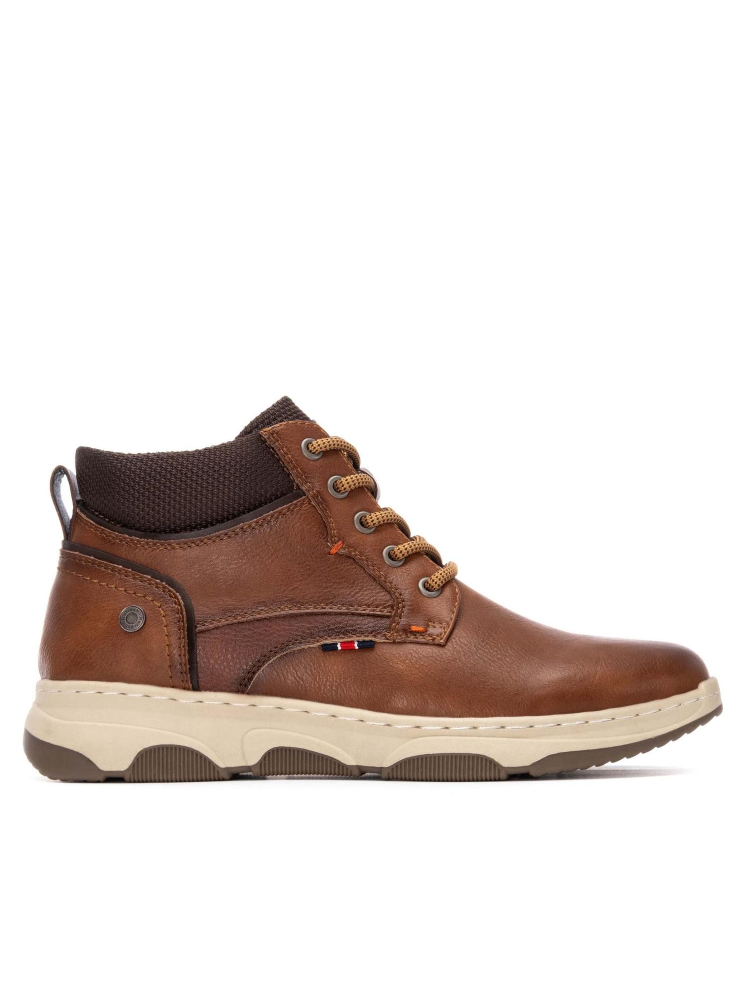 Refresh Schnürboots '17323602' in Beige: Vorderseite