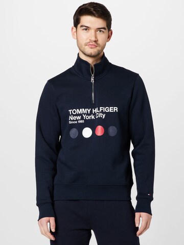 TOMMY HILFIGER Sweatshirt in Blauw: voorkant