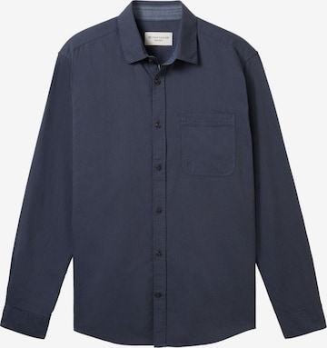 Chemise TOM TAILOR en bleu : devant