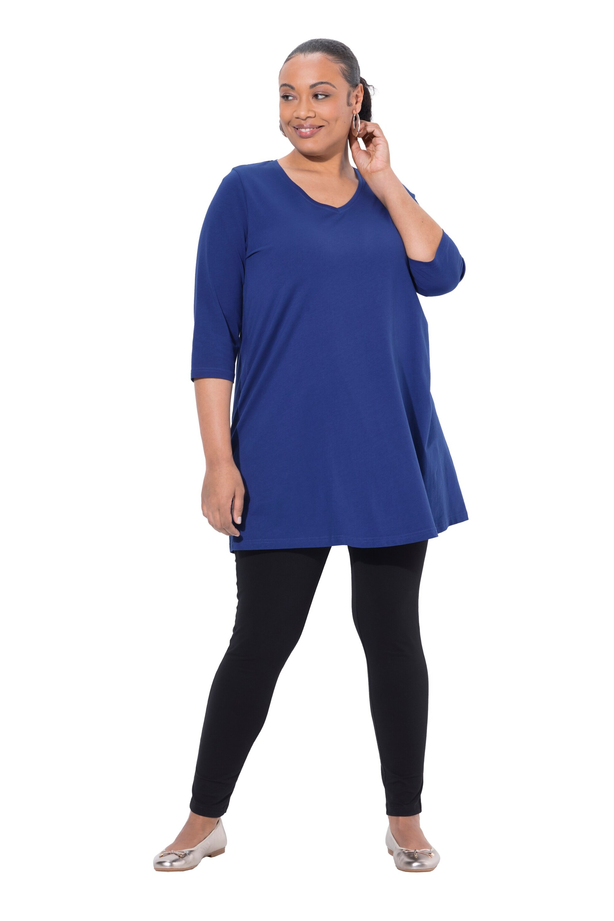 Ulla Popken Shirt in Blue: front