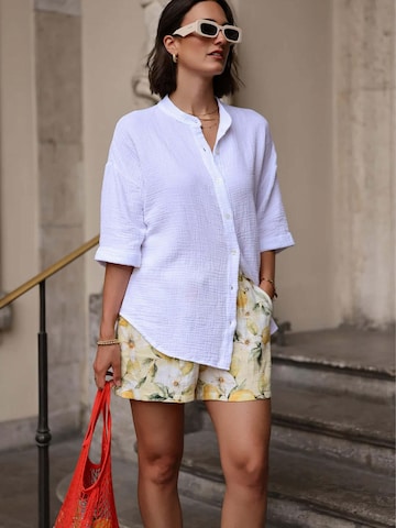 SASSYCLASSY Bluse‌‌‌‌‌‌‌ in Weiß: Vorderseite