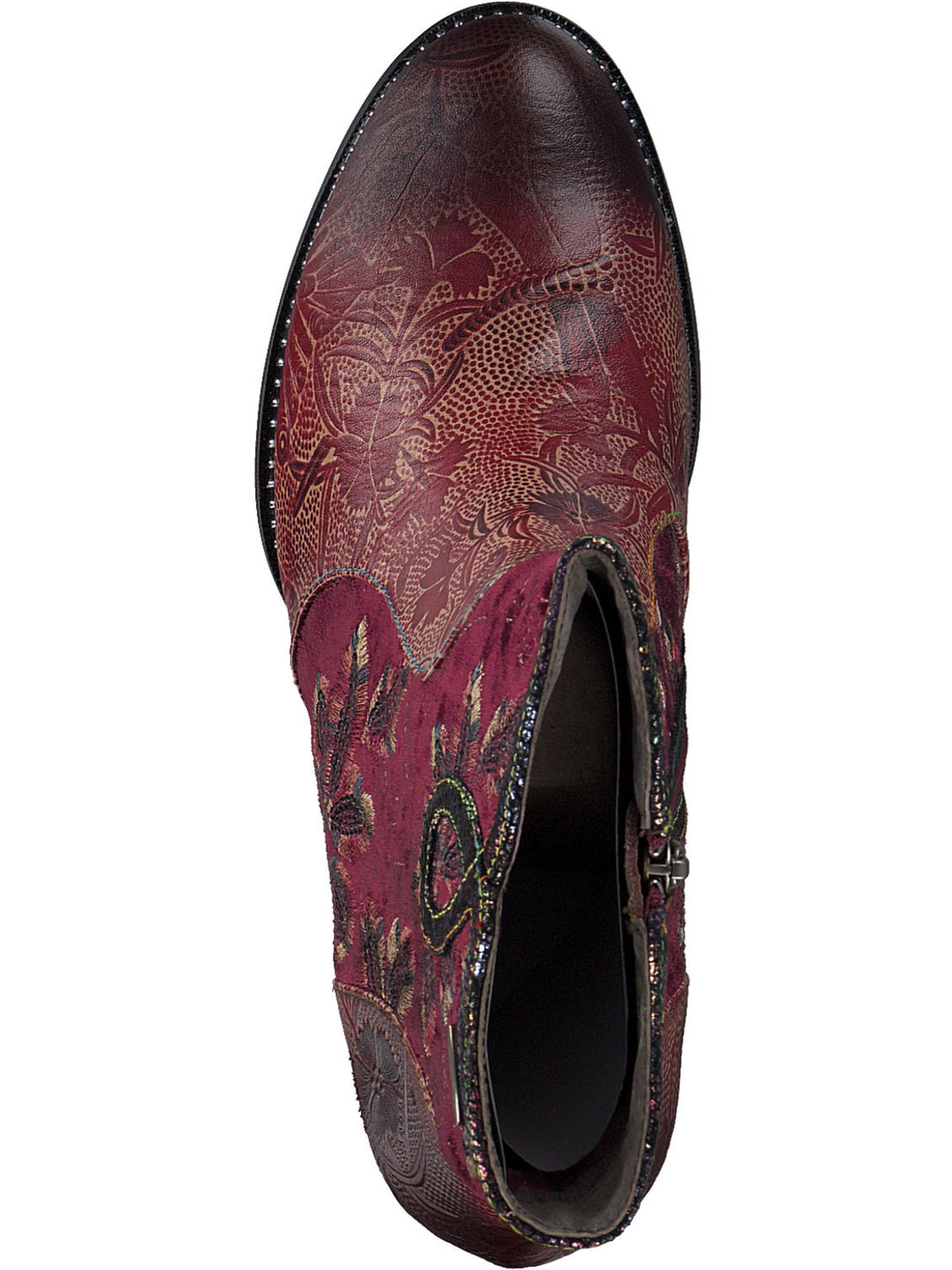 Bottines 'Oliveo 01' Laura Vita en rouge