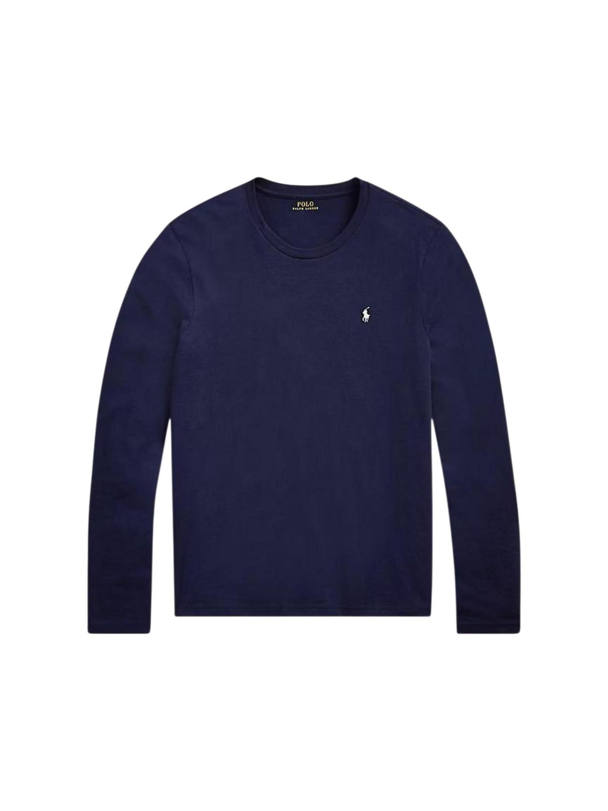 Maglietta 'L/S CREW-SLEEP-TOP 714844759002' di Ralph Lauren in blu: frontale