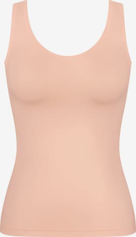 TRIUMPH Top ' Body Make-Up Illusion ' in Orange: front