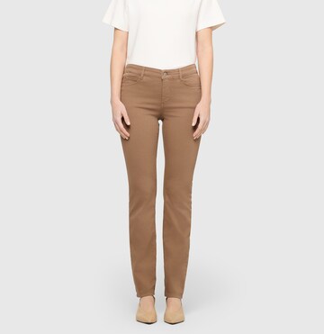 MAC Slim fit Jeans 'Dream' in Brown: front