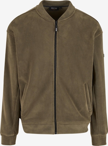 Veste mi-saison 'Quote' INDICODE JEANS en vert : devant