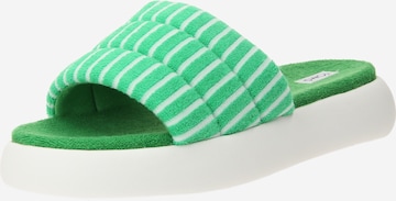 TOMS Mules 'ALPARGATA MALLOW' in Green: front