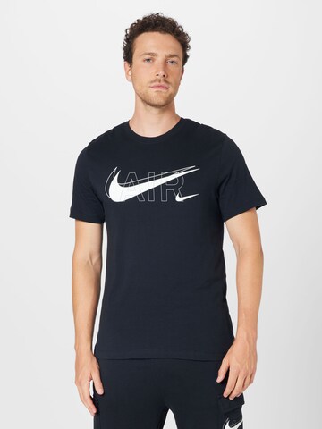 Nike Sportswear Tričko – černá: přední strana