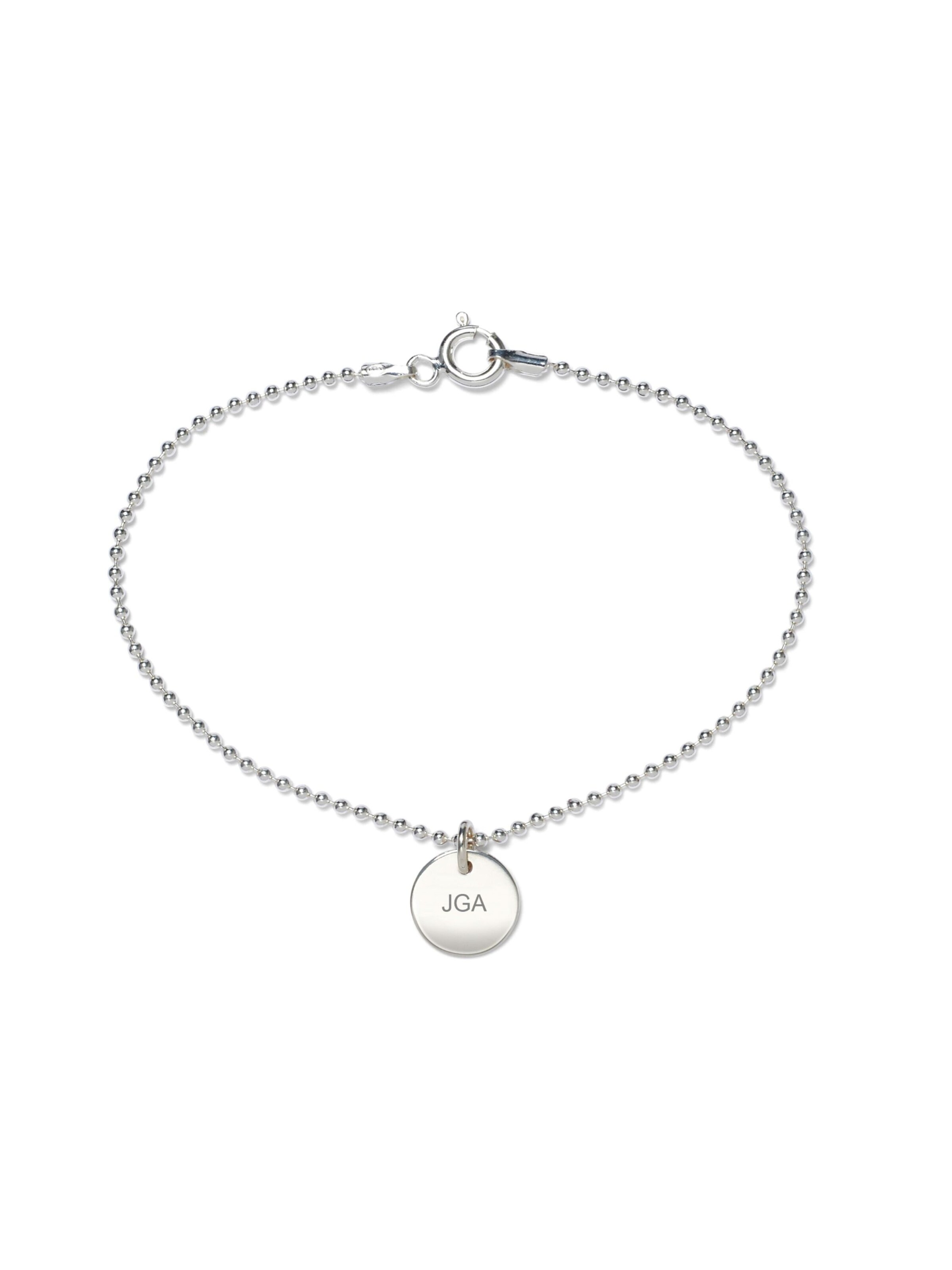 Bracelet BEKA&BELL en argent : devant
