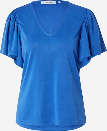 minus Shirt 'Rianne' in Blauw: voorkant