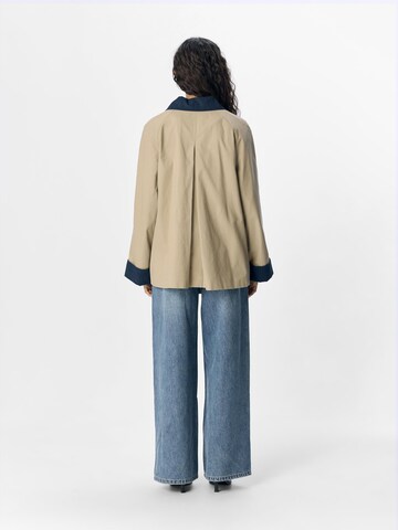 OBJECT Overgangsfrakke i beige