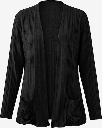 Cardigan usha BLACK LABEL en noir : devant
