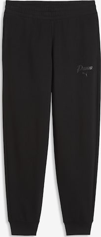 PUMA Regular Sportbroek in Zwart: voorkant