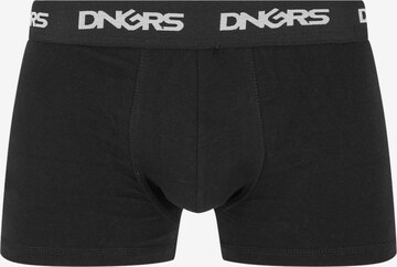 Dangerous DNGRS Boxershorts 'Undi' in Schwarz: predná strana