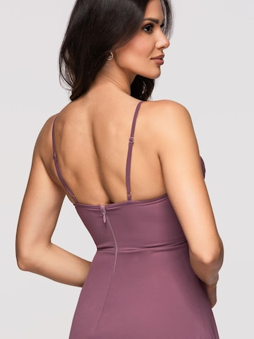 Ombre Abendkleid‌ in Lila