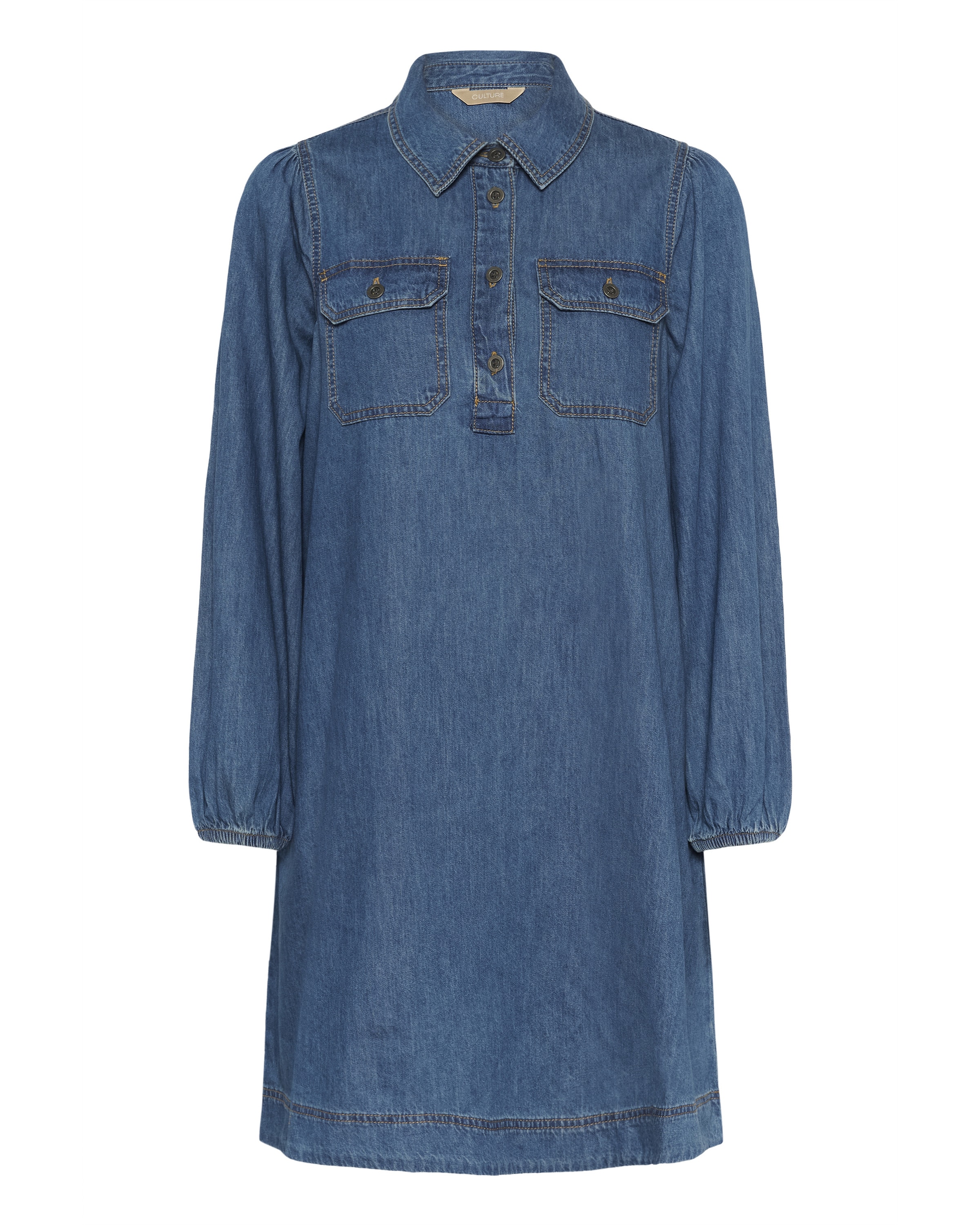 CULTURE Dress in Blue: front