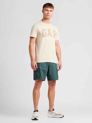 GAP Majica 'EVERYDAY' | bež barva
