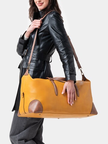 Herling Travel Bag 'Keegan' in Yellow