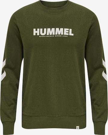 Hummel Sweatshirt 'Legacy' in Green: front