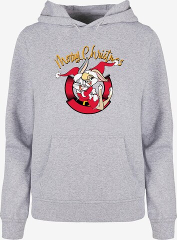 ABSOLUTE CULT Sweatshirt 'Looney Tunes - Lola Merry Christmas' in Grijs: voorkant