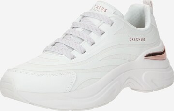 SKECHERS Sneakers laag 'HAZEL' in Wit: voorkant