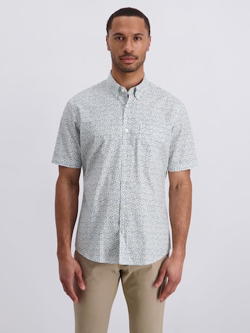 PIERRE CARDIN Regular fit Overhemd in Blauw: voorkant