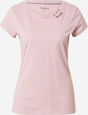 T-shirt 'RAGY' Pepe Jeans en rose : devant