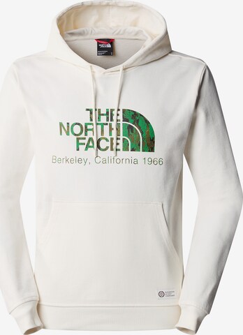 THE NORTH FACE Свитшот ' BERKELEY CALIFORNIA ' в Белый: спереди