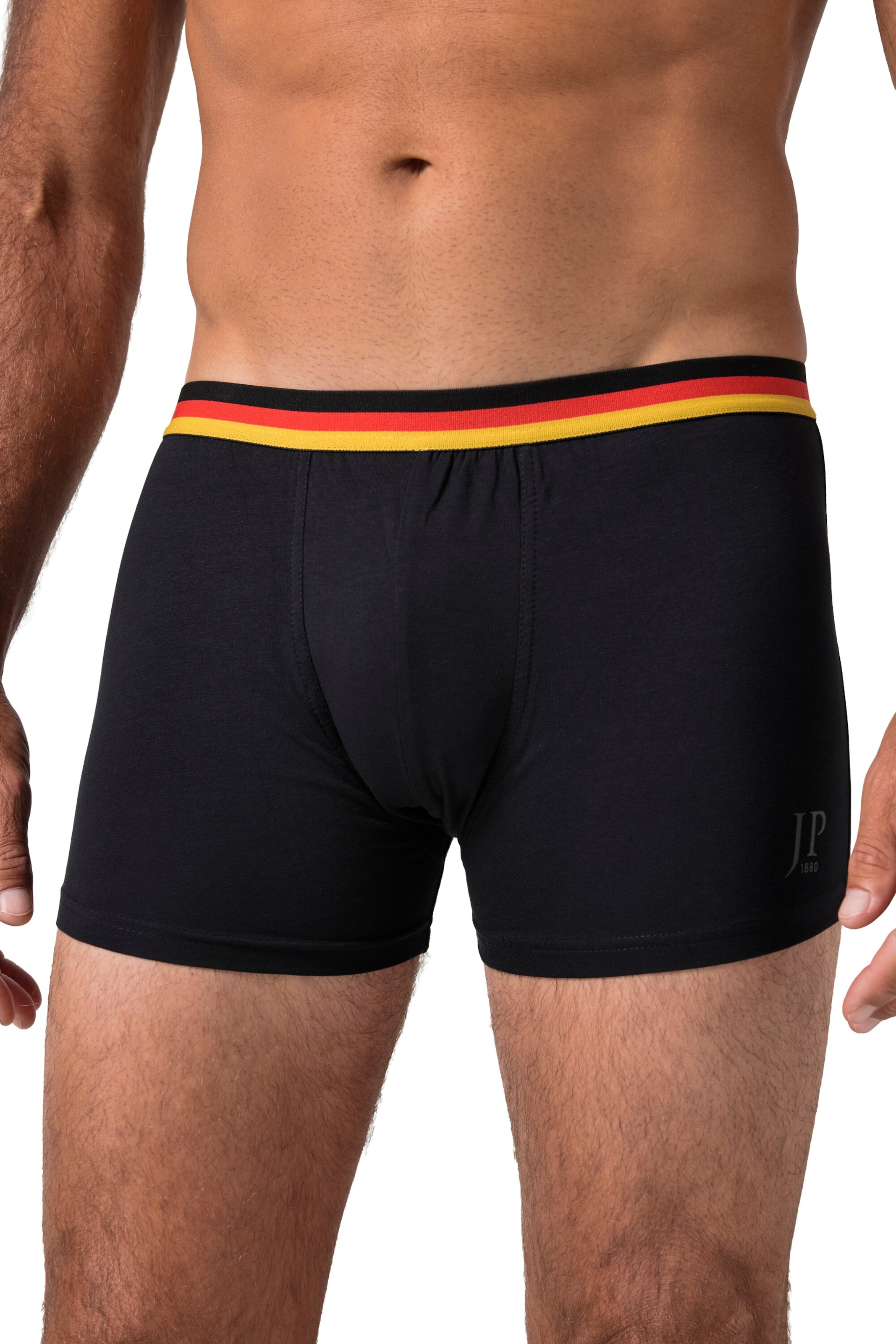 JP1880 Boxershorts in Schwarz: Vorderseite