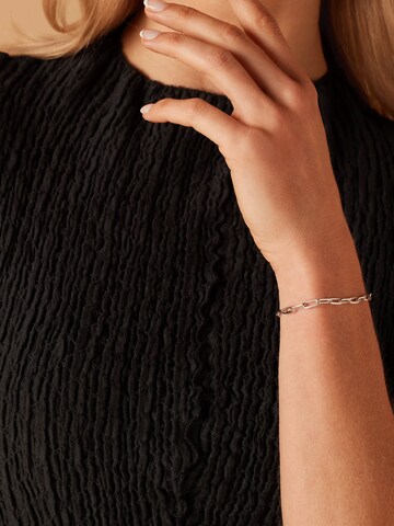 Lucardi Bracelet in Silver: front
