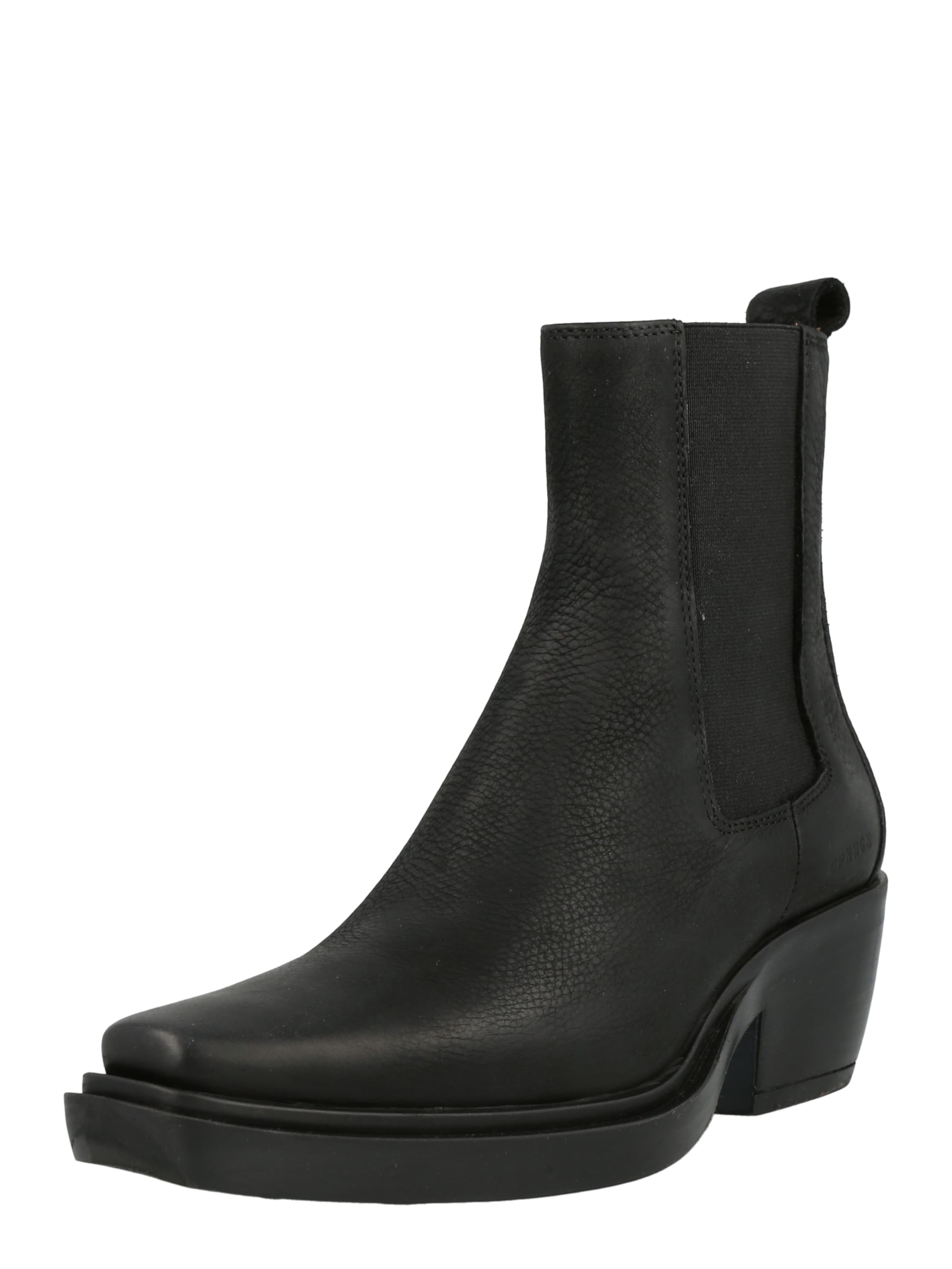 Copenhagen Studios - Botas Chelsea en negro: frente