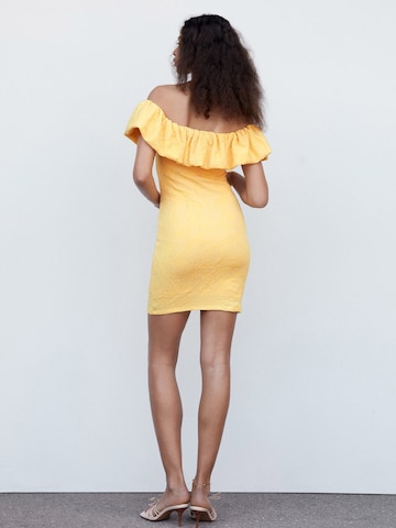 Robe 'Gaste' MANGO en jaune